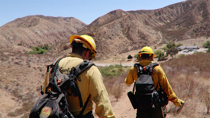 Angeles National Forest Wildland Firefighters
